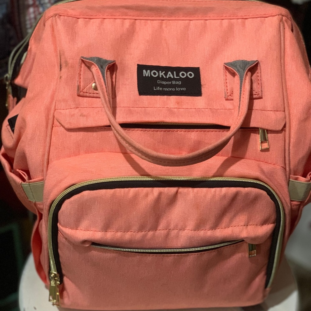 Pink Diaper Bag